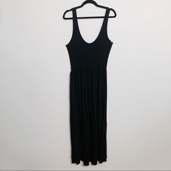 ASOS Dresses & Skirts - ASOS Black Maxi Dress Size 14 Sleeveless Scoop Neck Casual